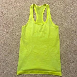 HIGHLIGHT YELLOW SWIFTLY TANK TOP